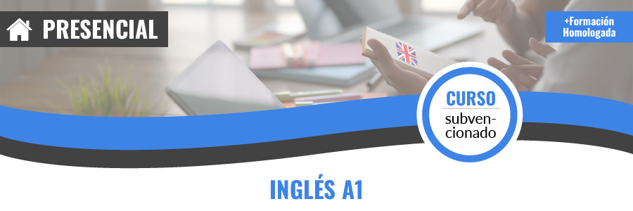 Curso gratis de   SSCE01 Inglés A1 presencial